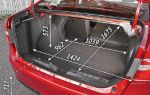Размер багажника и кузова Лада Веста СВ Кросс